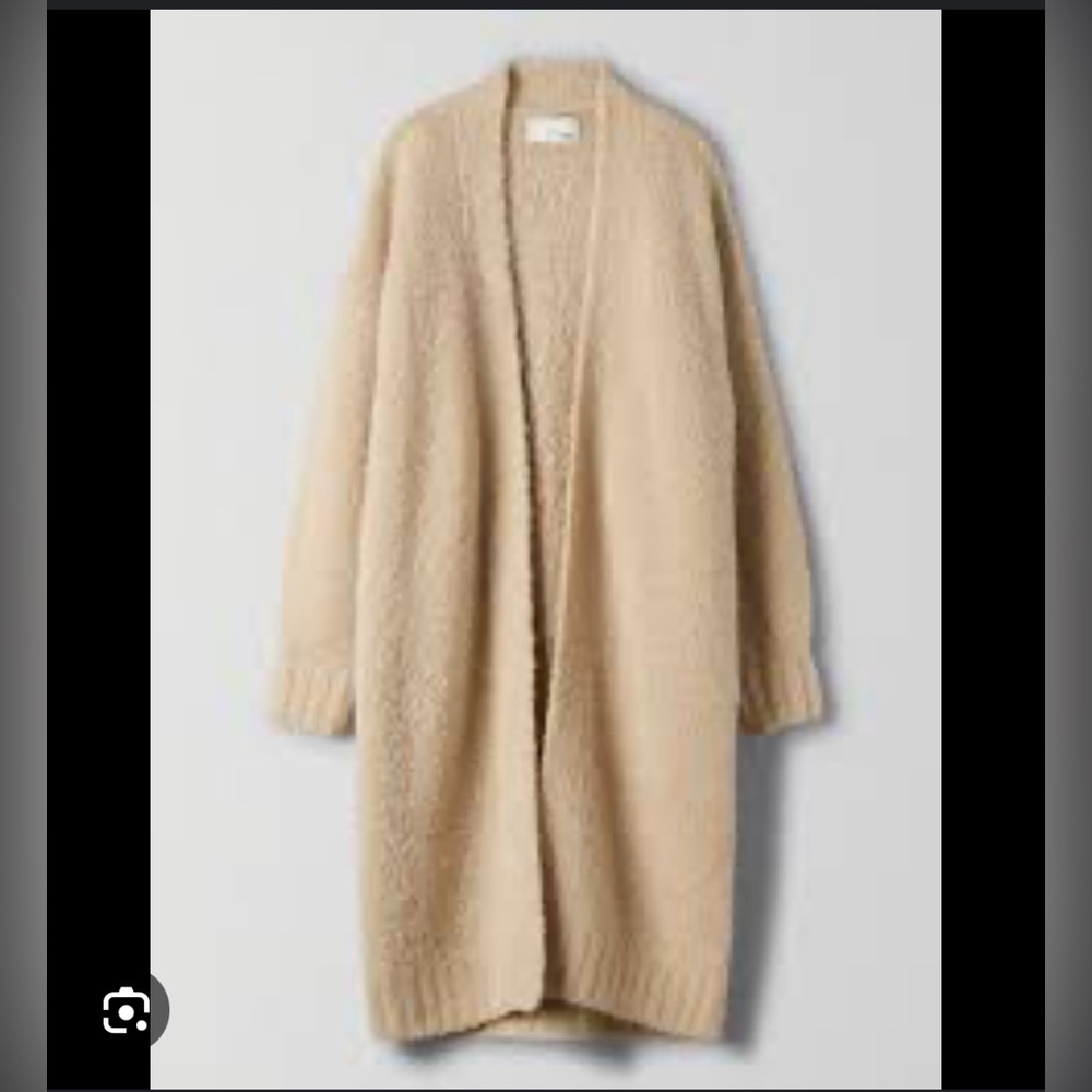 Aritzia Wilfred Free Teddy Cardigan - XS - fits like a medium